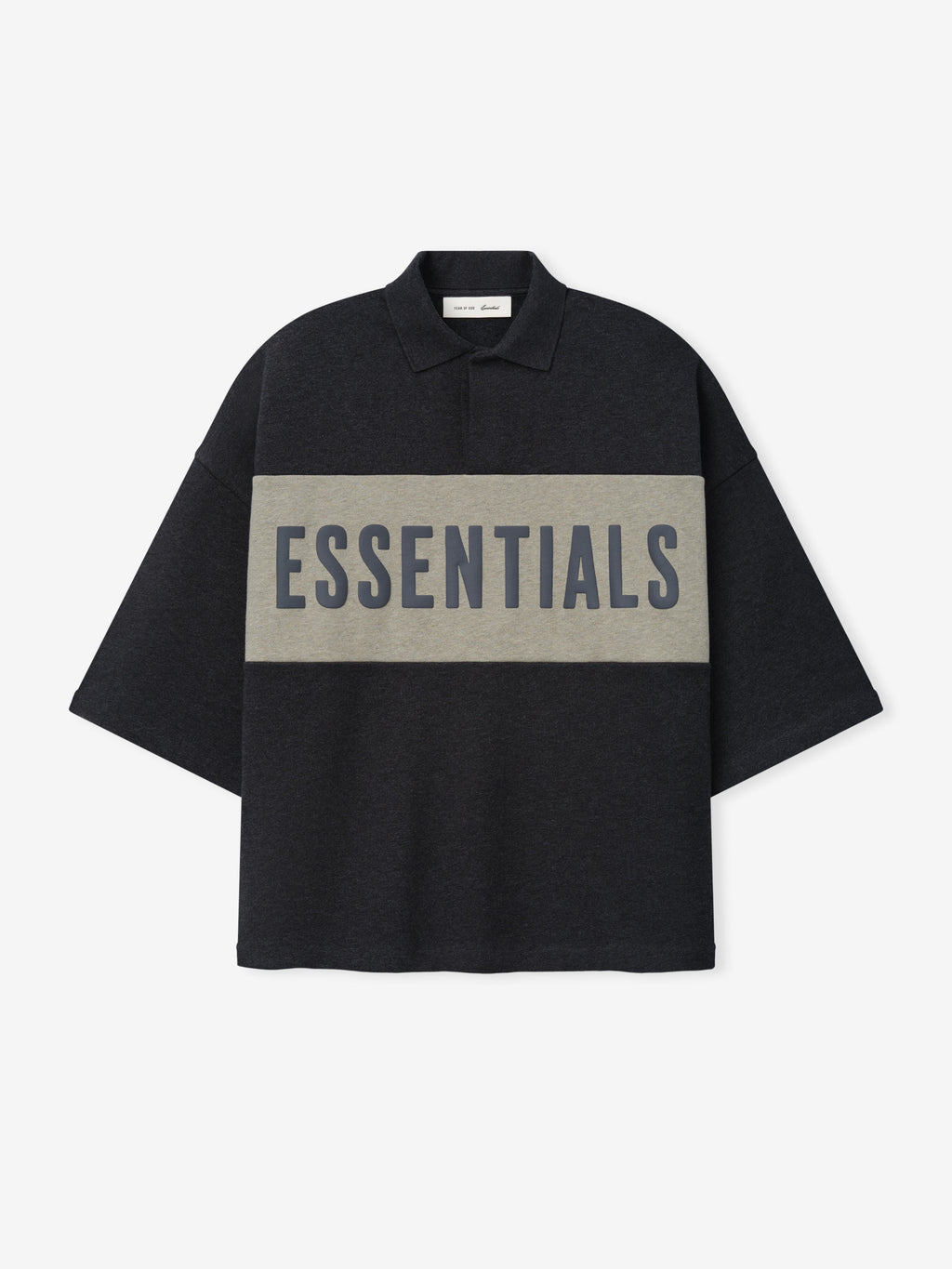 Cropped Panelled Polo