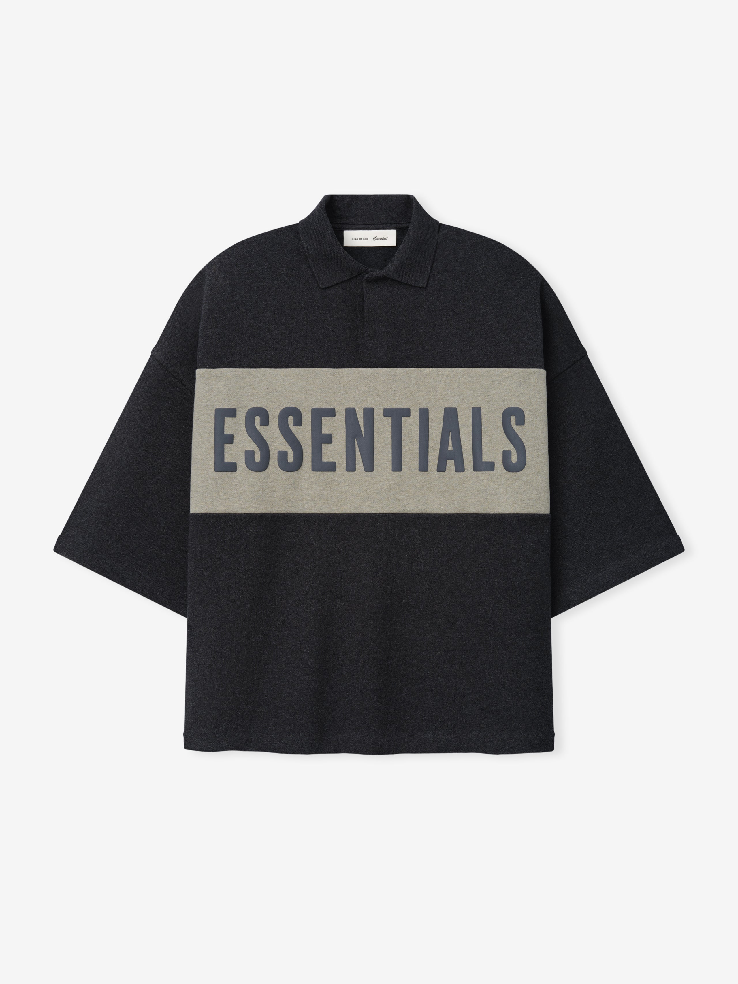 Cropped Panelled Polo