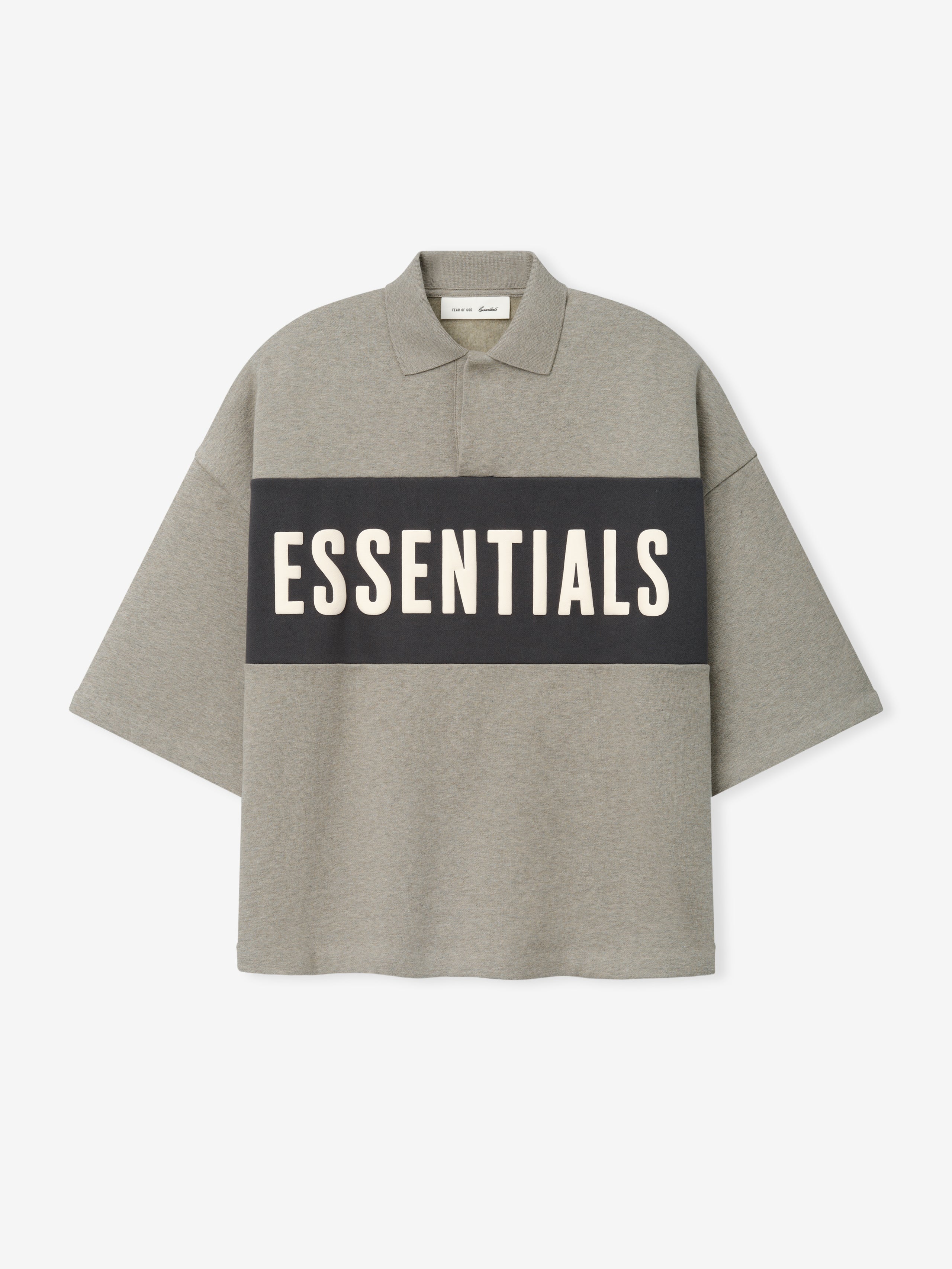 Cropped Panelled Polo