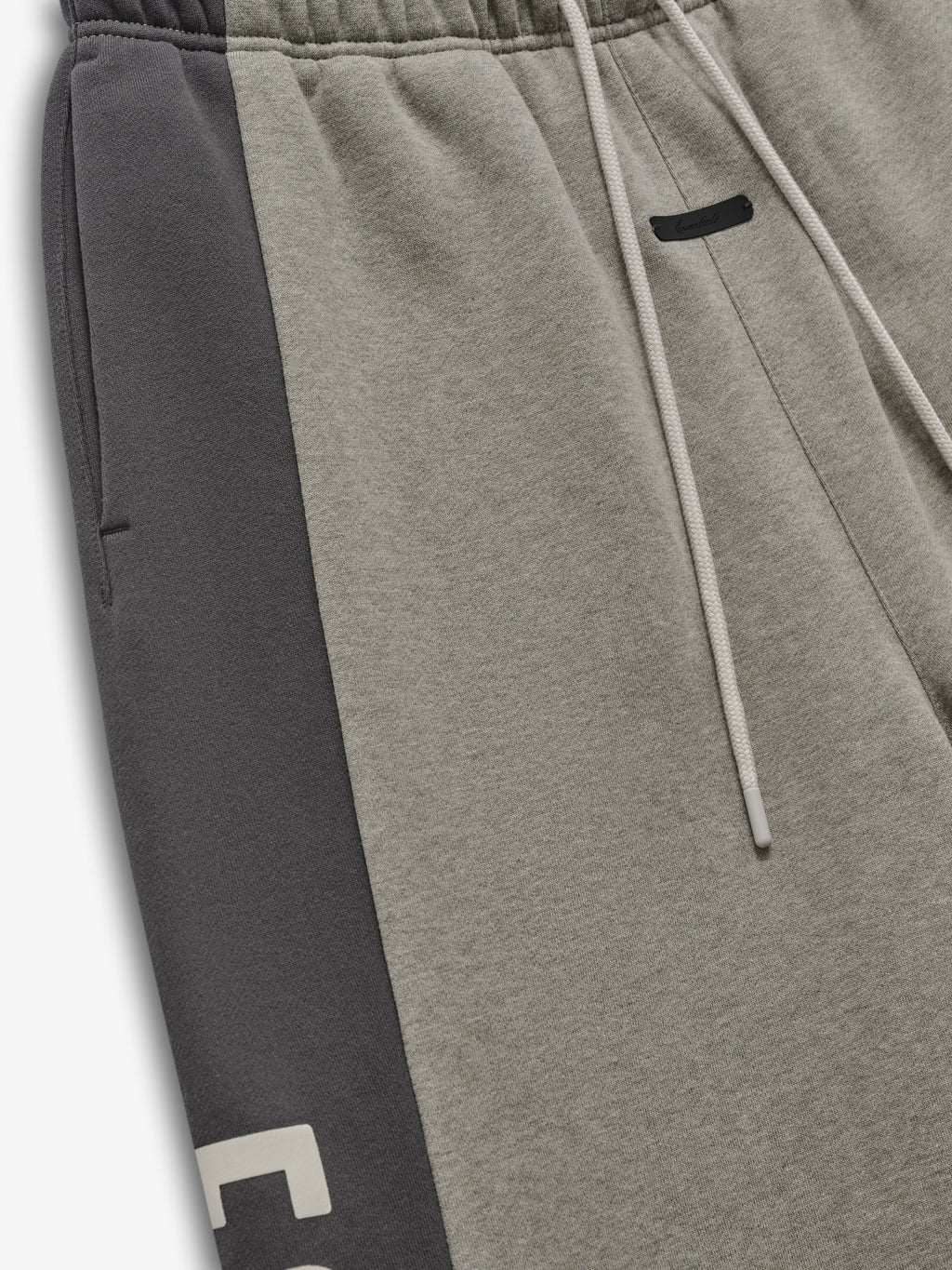 Panelled Raw Cut Off Sweatpant