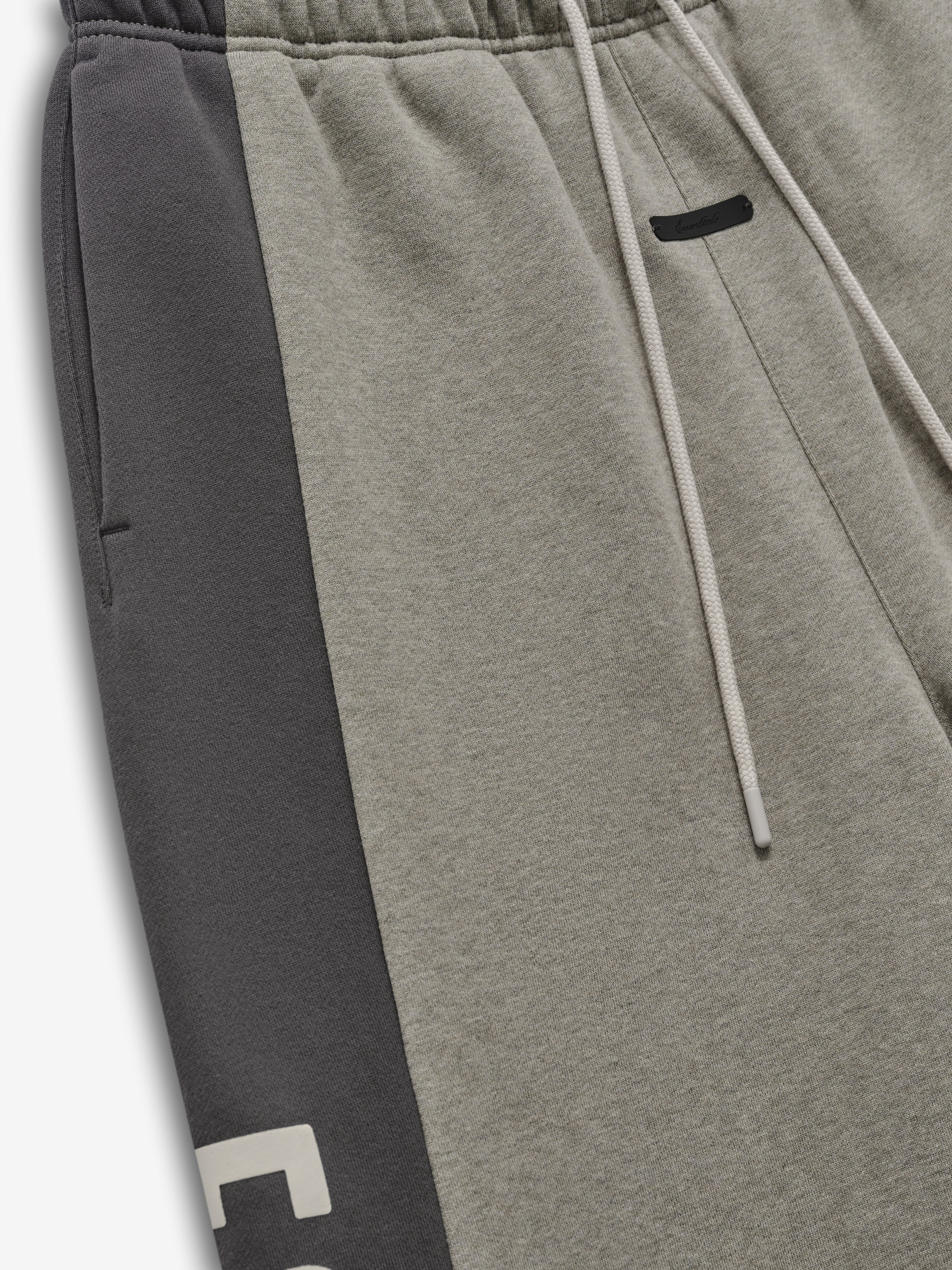 Panelled Raw Cut Off Sweatpant