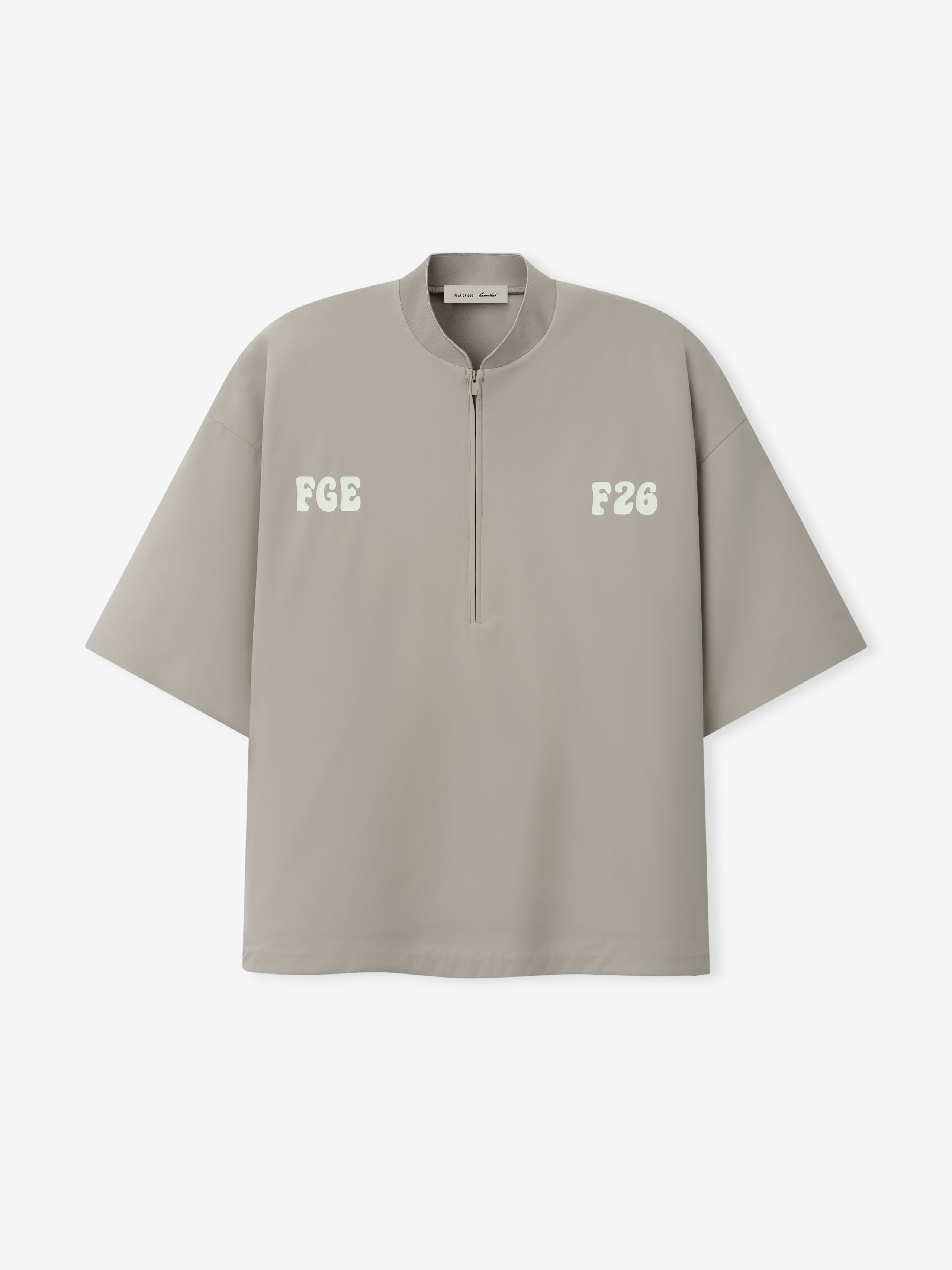 Half Zip Baseball Shirt