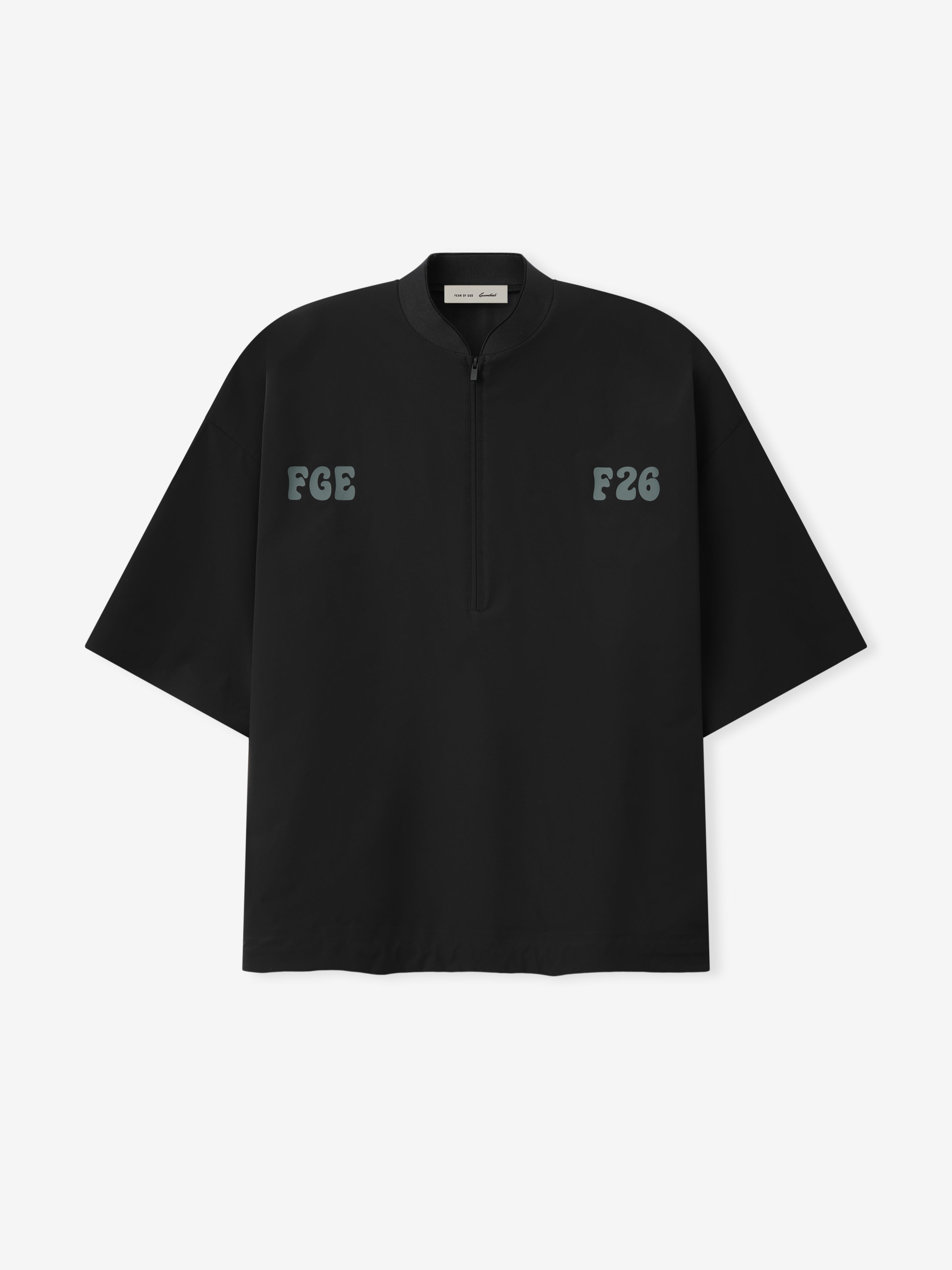Half Zip Baseball Shirt