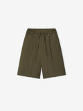 Cotton Twill Relaxed Drawstring Short