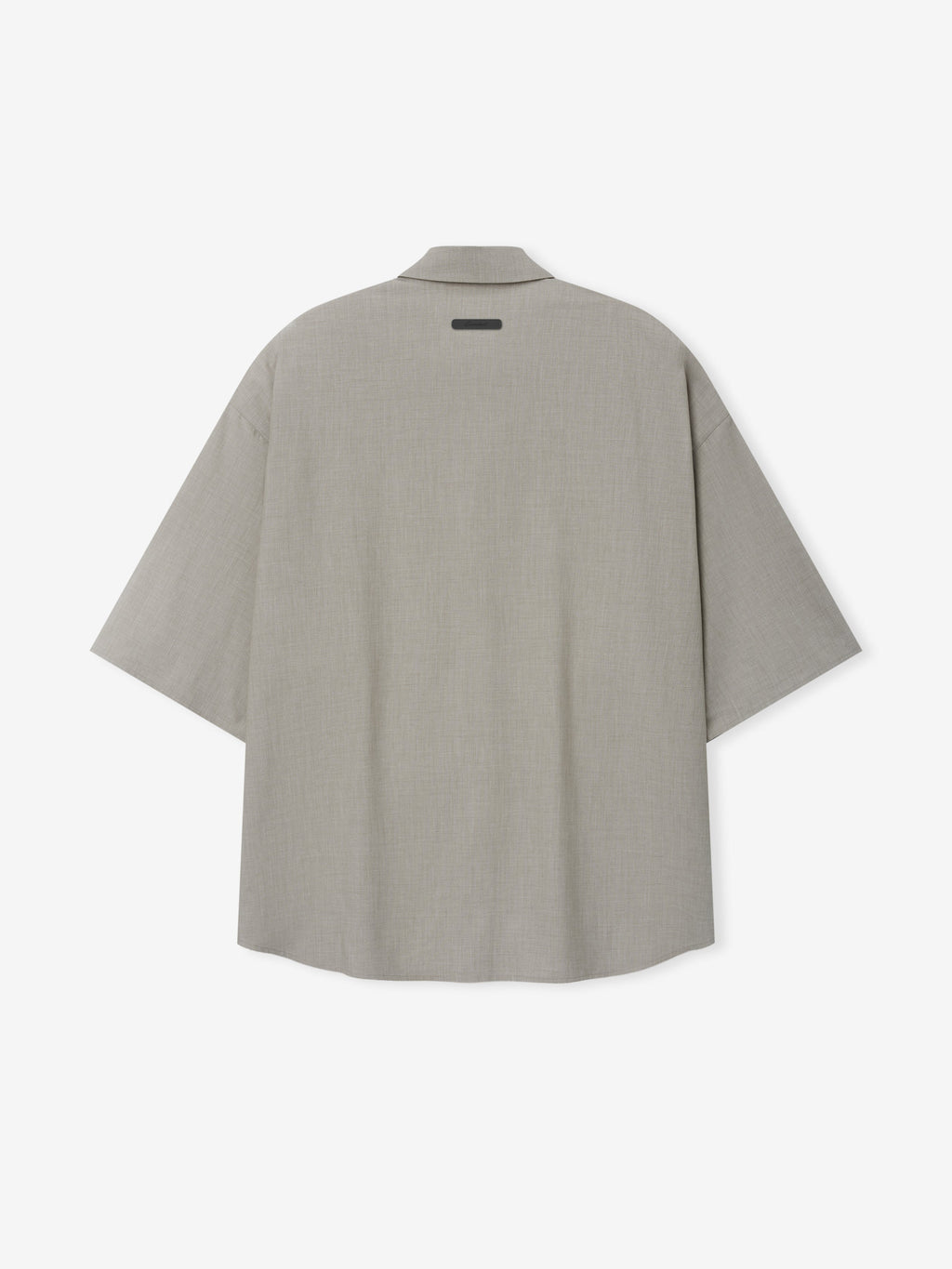 Silk Blend 3/4 Sleeve Button Up Shirt