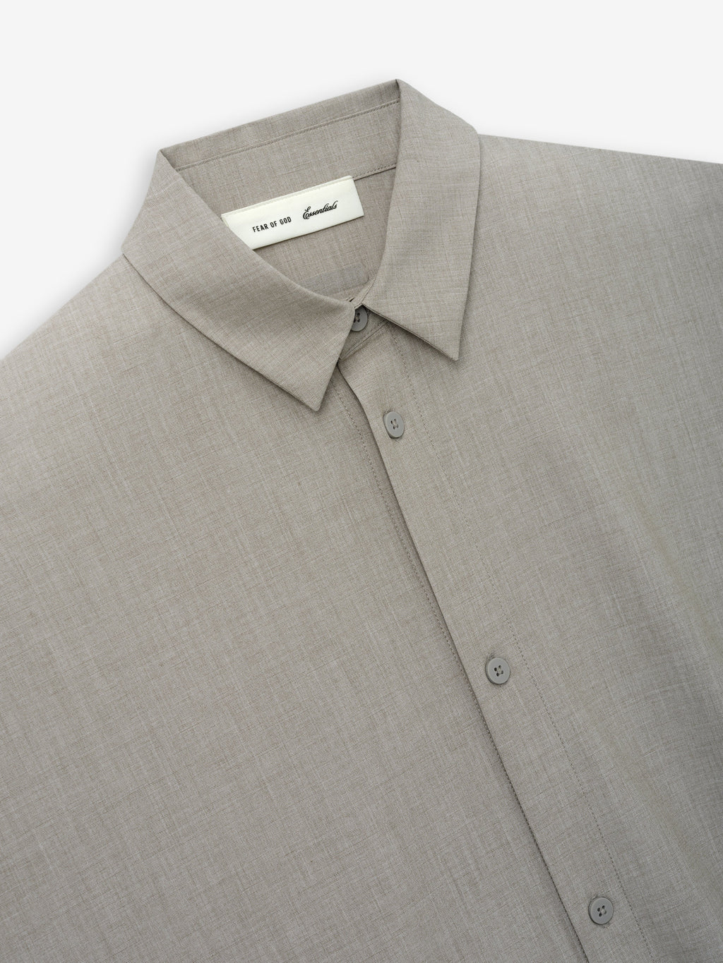 Silk Blend 3/4 Sleeve Button Up Shirt