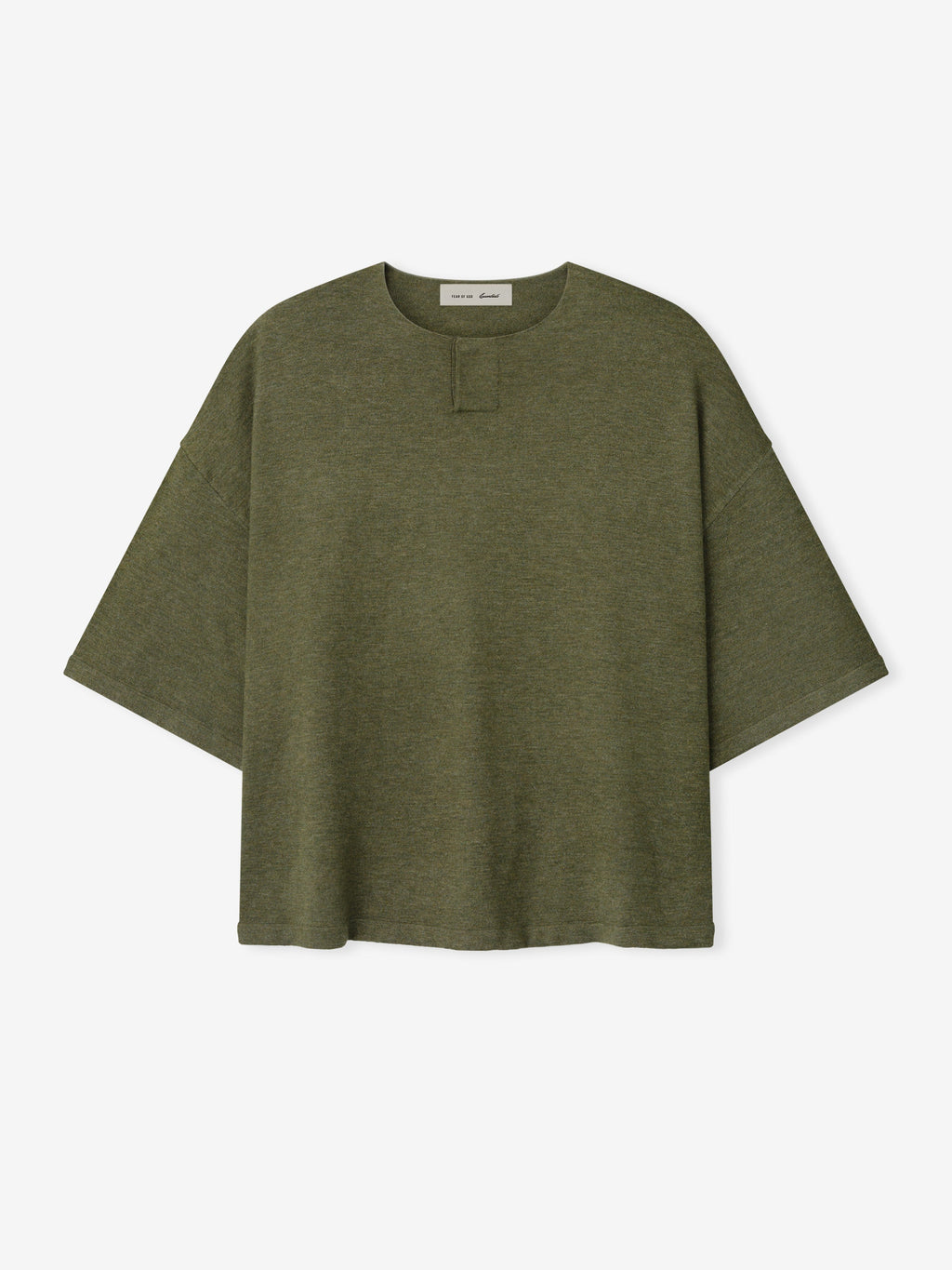 Soft Knit Short Sleeve Henley
