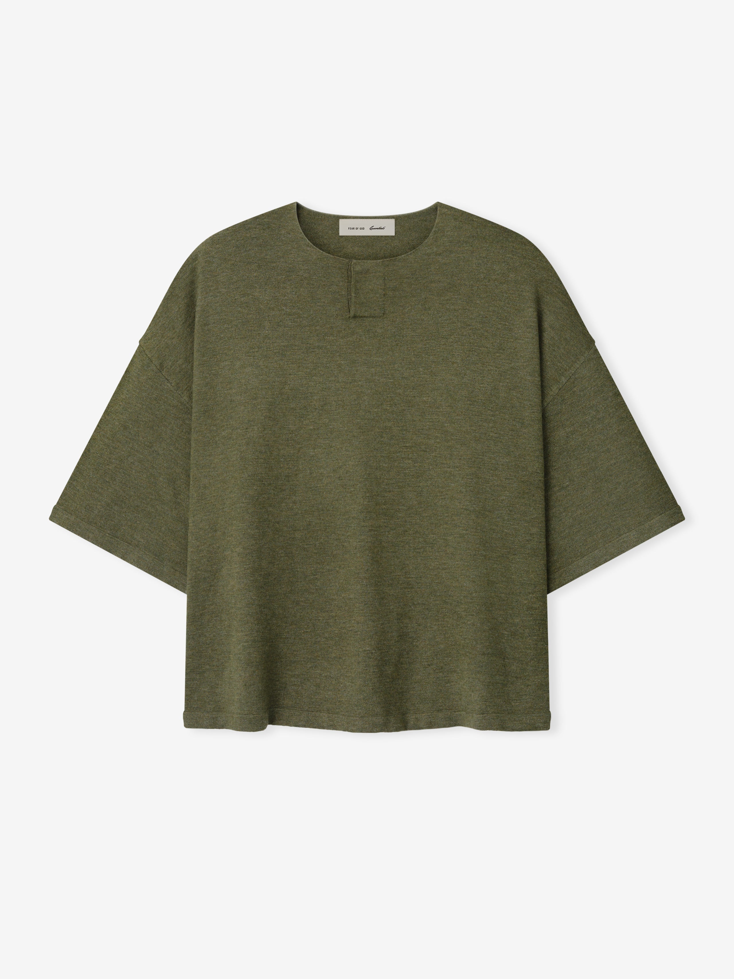 Soft Knit Short Sleeve Henley