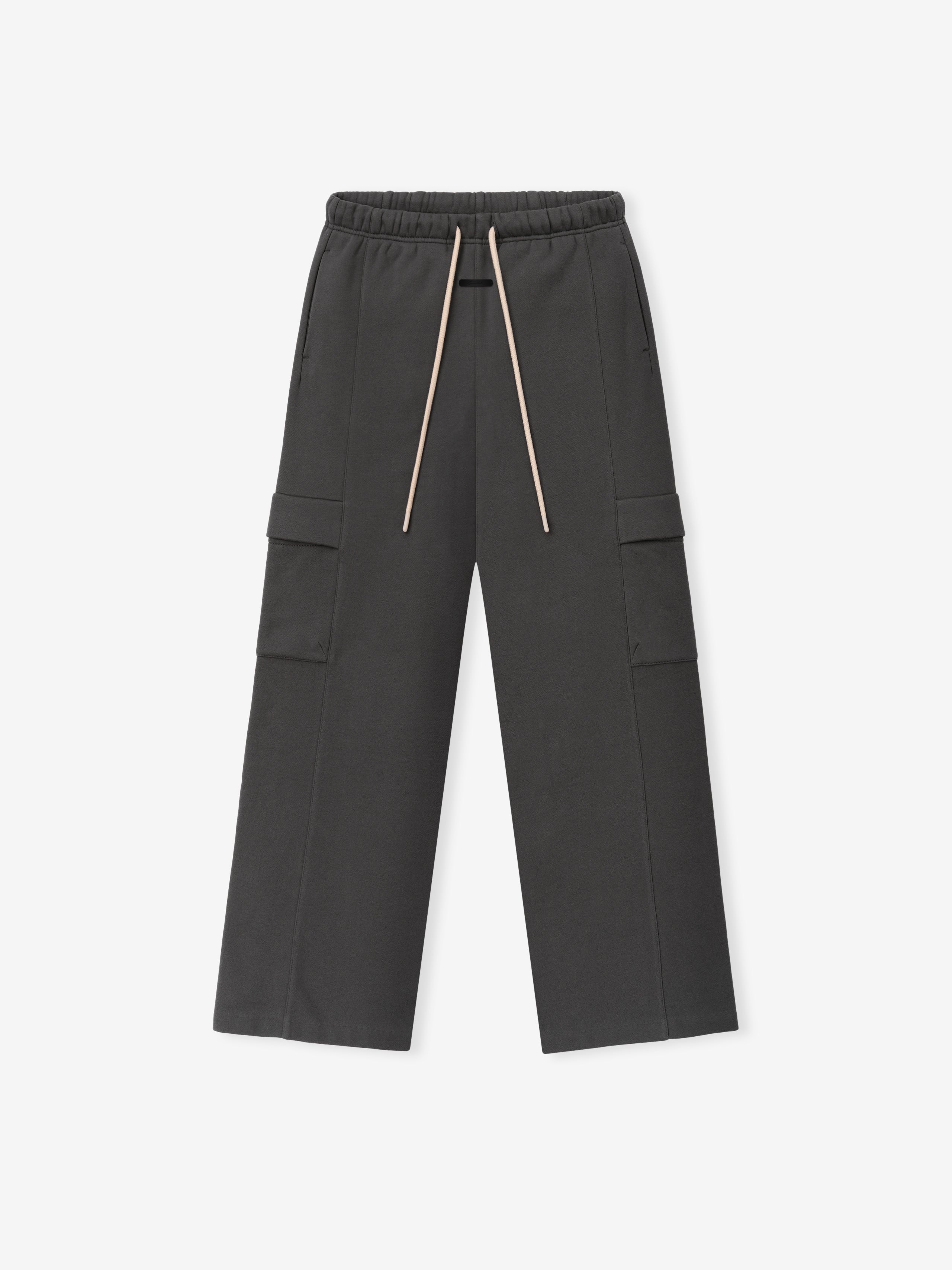 Womens Fleece Cargo Relaxed Sweatpant