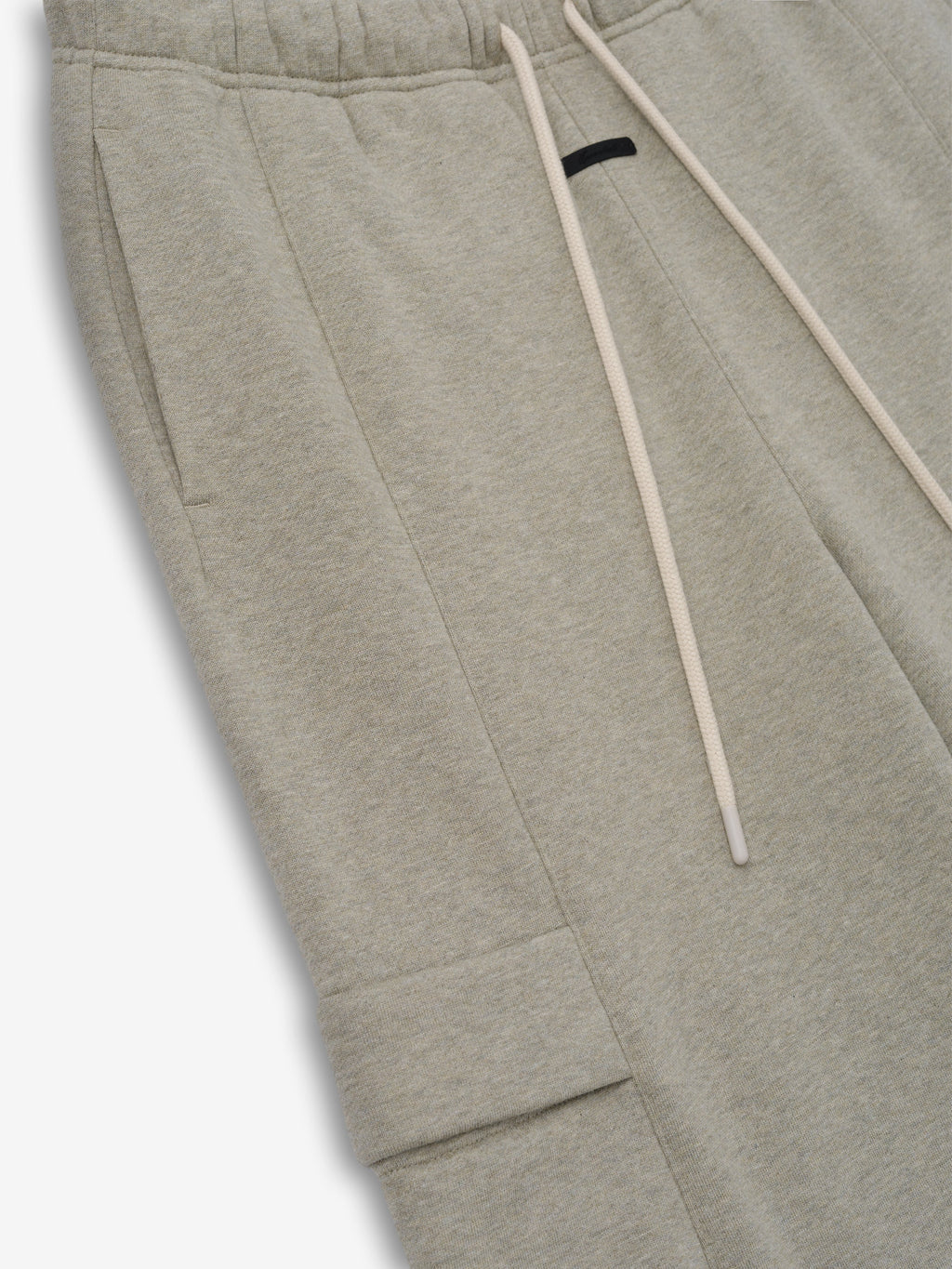 Womens Fleece Cargo Relaxed Sweatpant