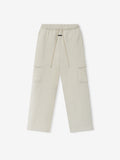Womens Fleece Cargo Relaxed Sweatpant