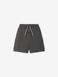 Kids Fleece Cargo Basketball Short