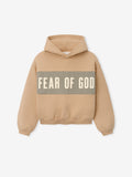 Kids Cropped Relaxed Panelled Hoodie