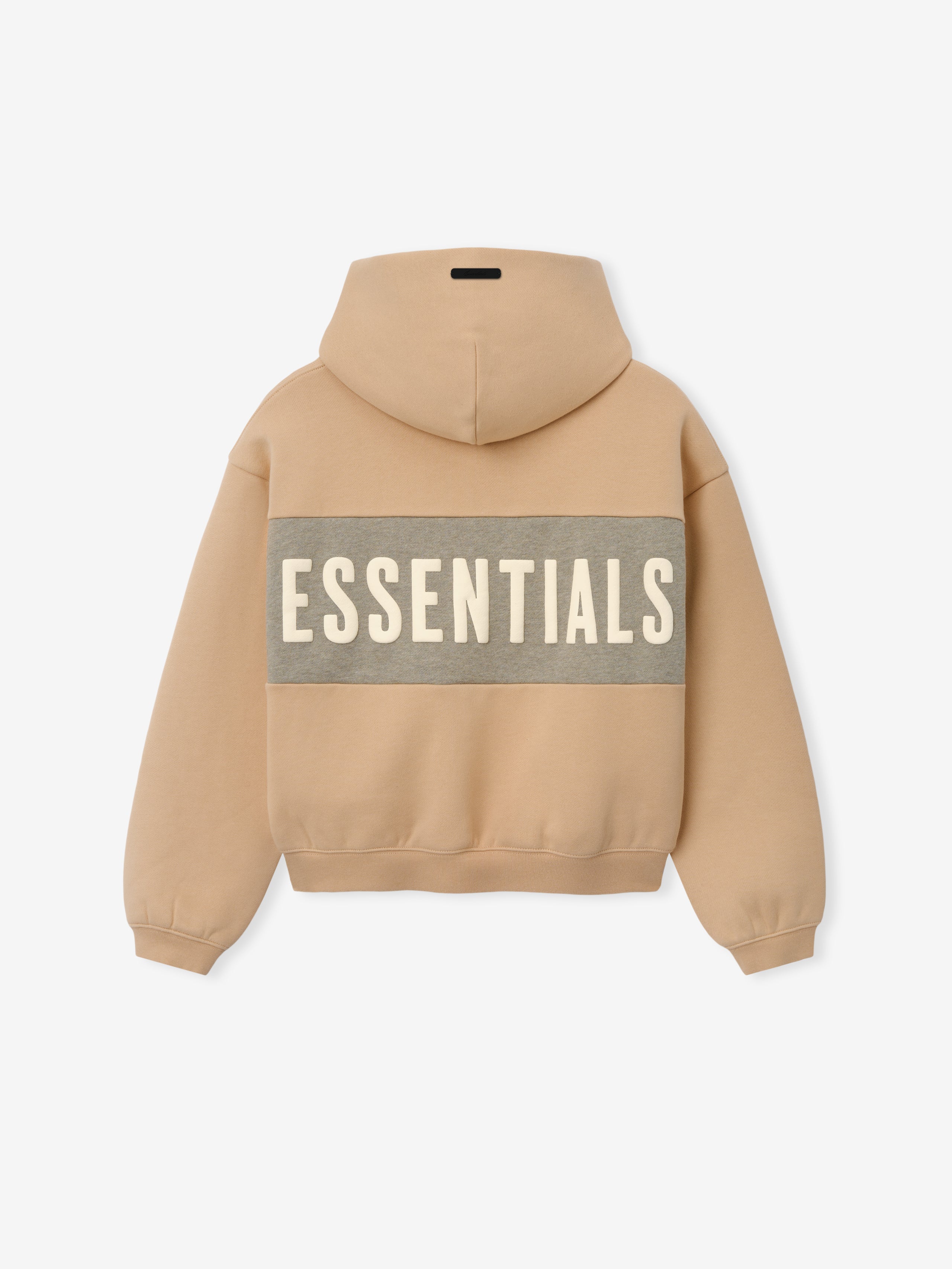 Kids Cropped Relaxed Panelled Hoodie