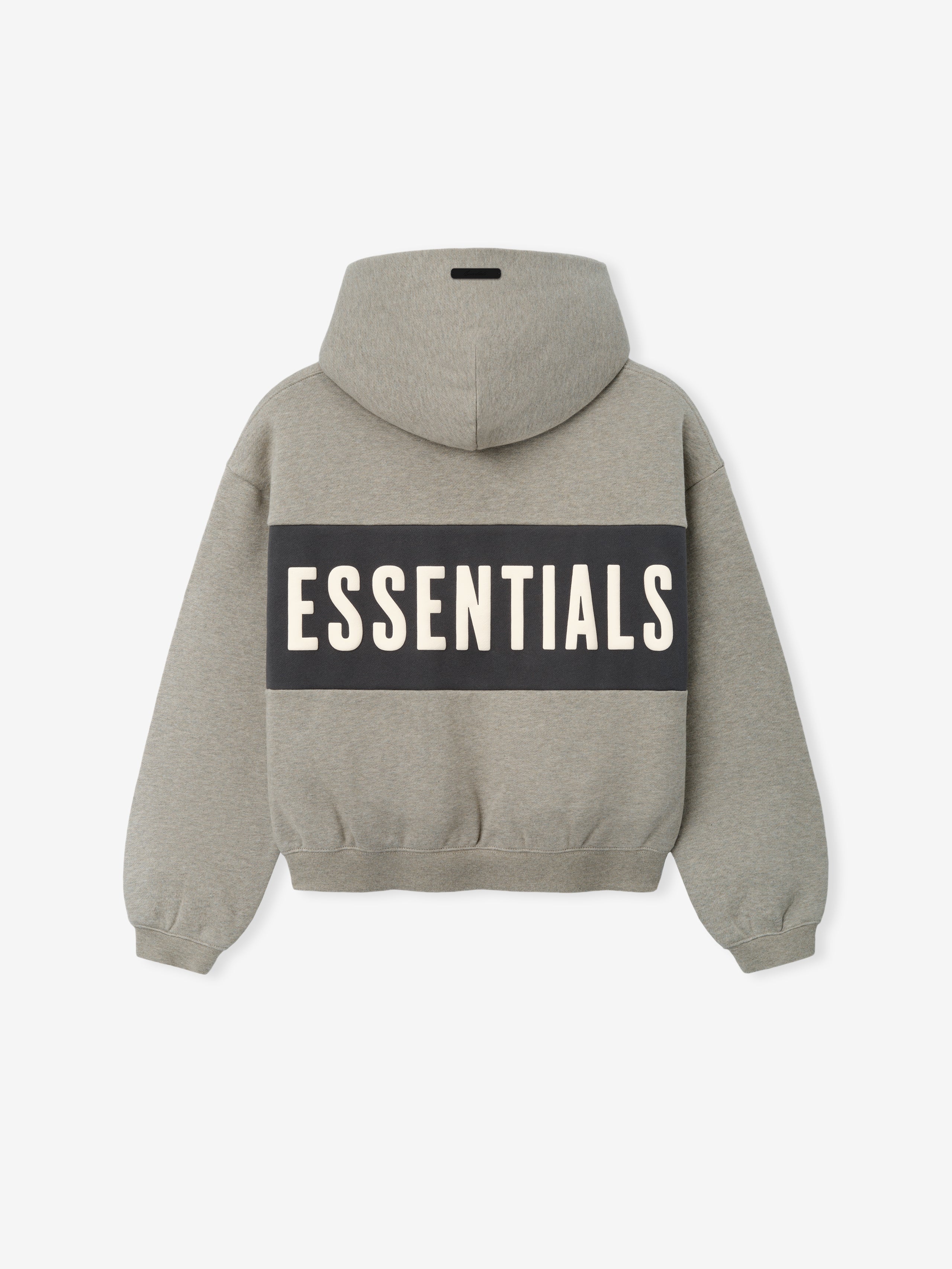 Kids Cropped Relaxed Panelled Hoodie