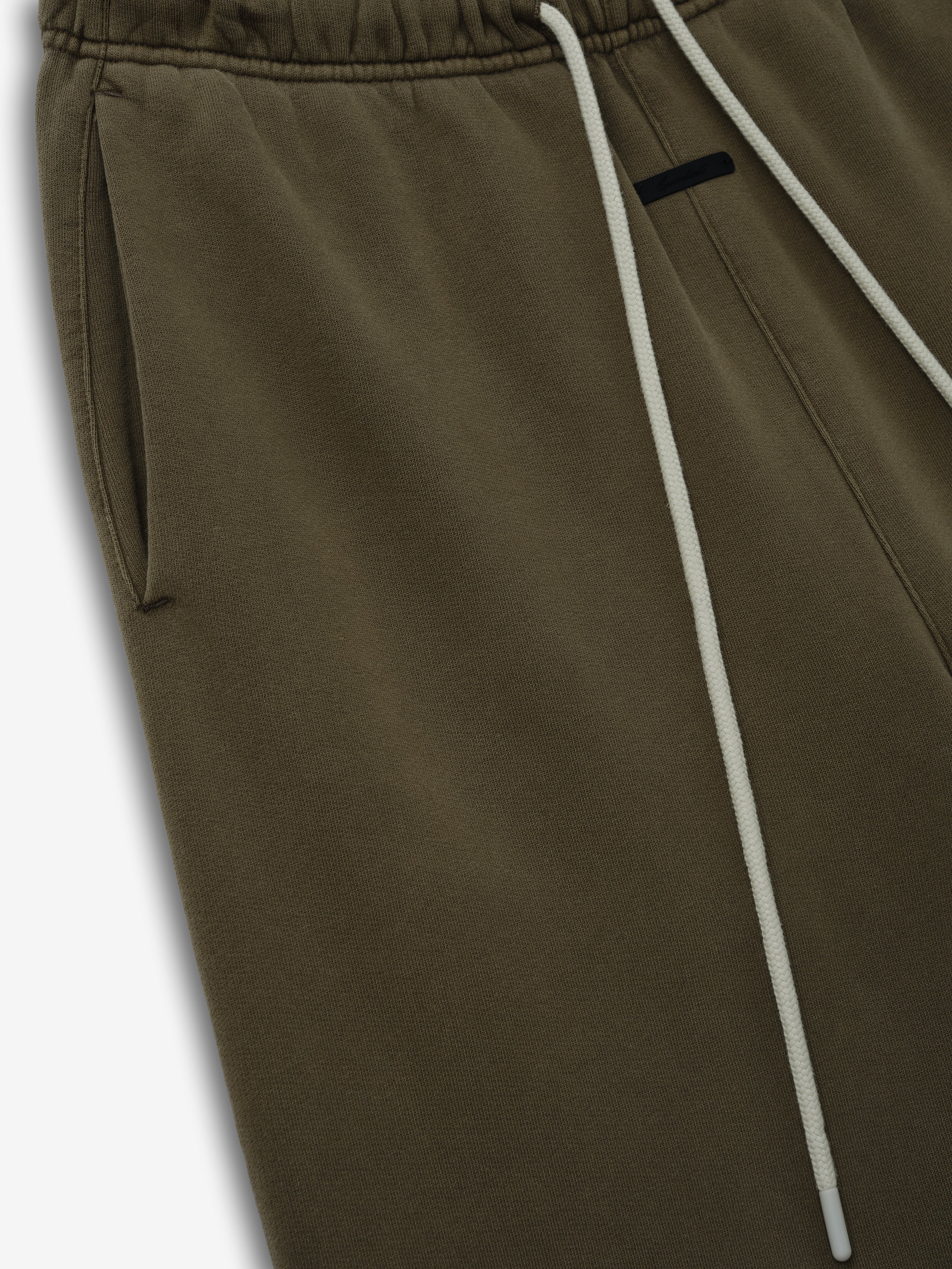 Womens French Terry Raw Cut Lounge Fit Sweatpant