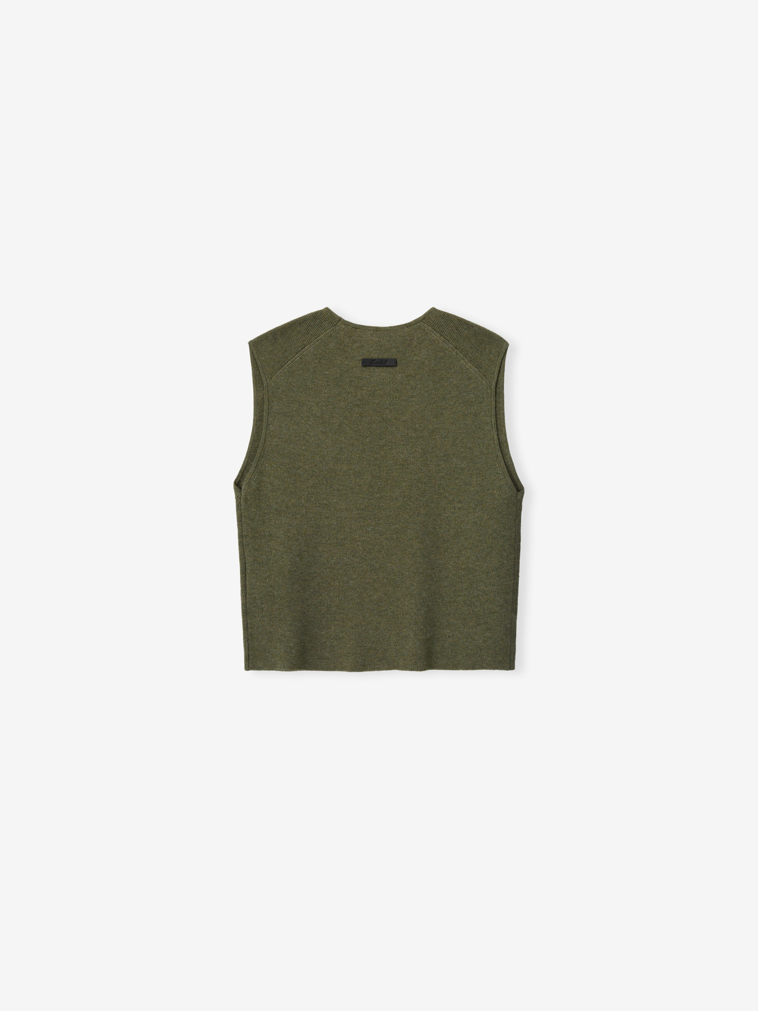 Womens Rib Knit Crop Top