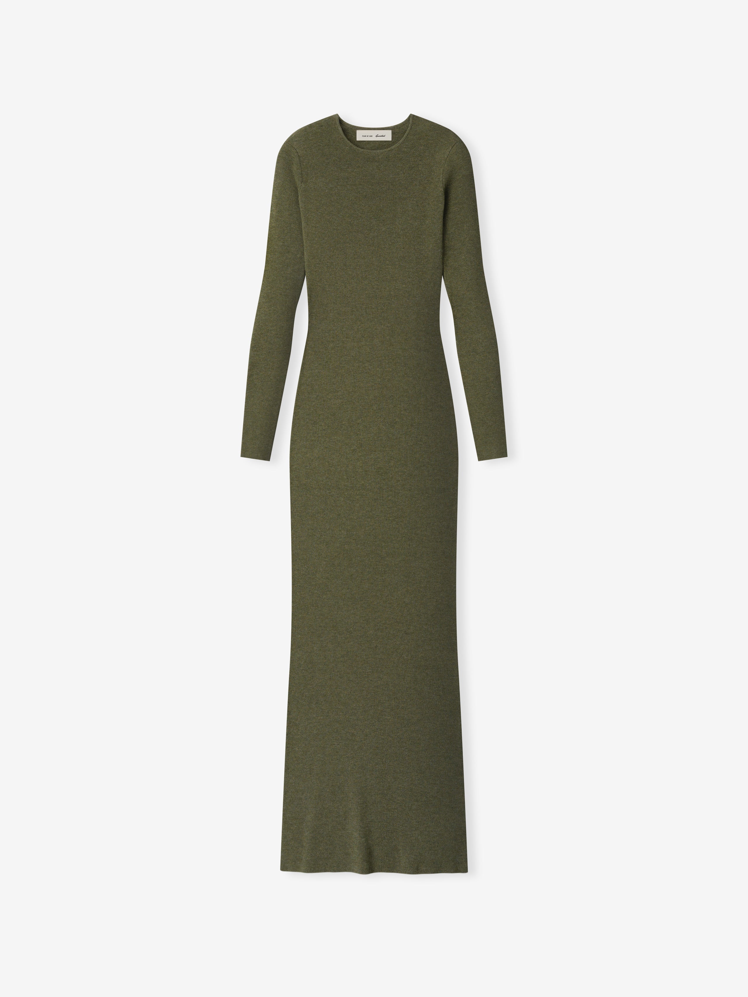 Womens Rib Knit Dress