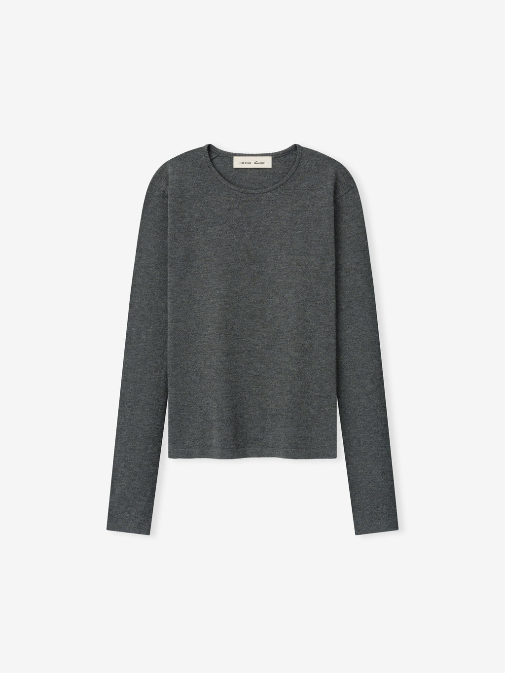 Womens Soft Knit Slim Longsleeve