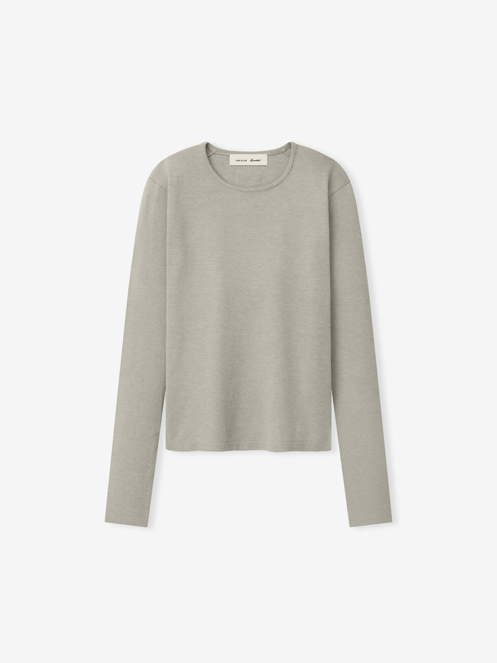 Womens Soft Knit Slim Longsleeve