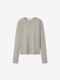 Womens Soft Knit Slim Longsleeve