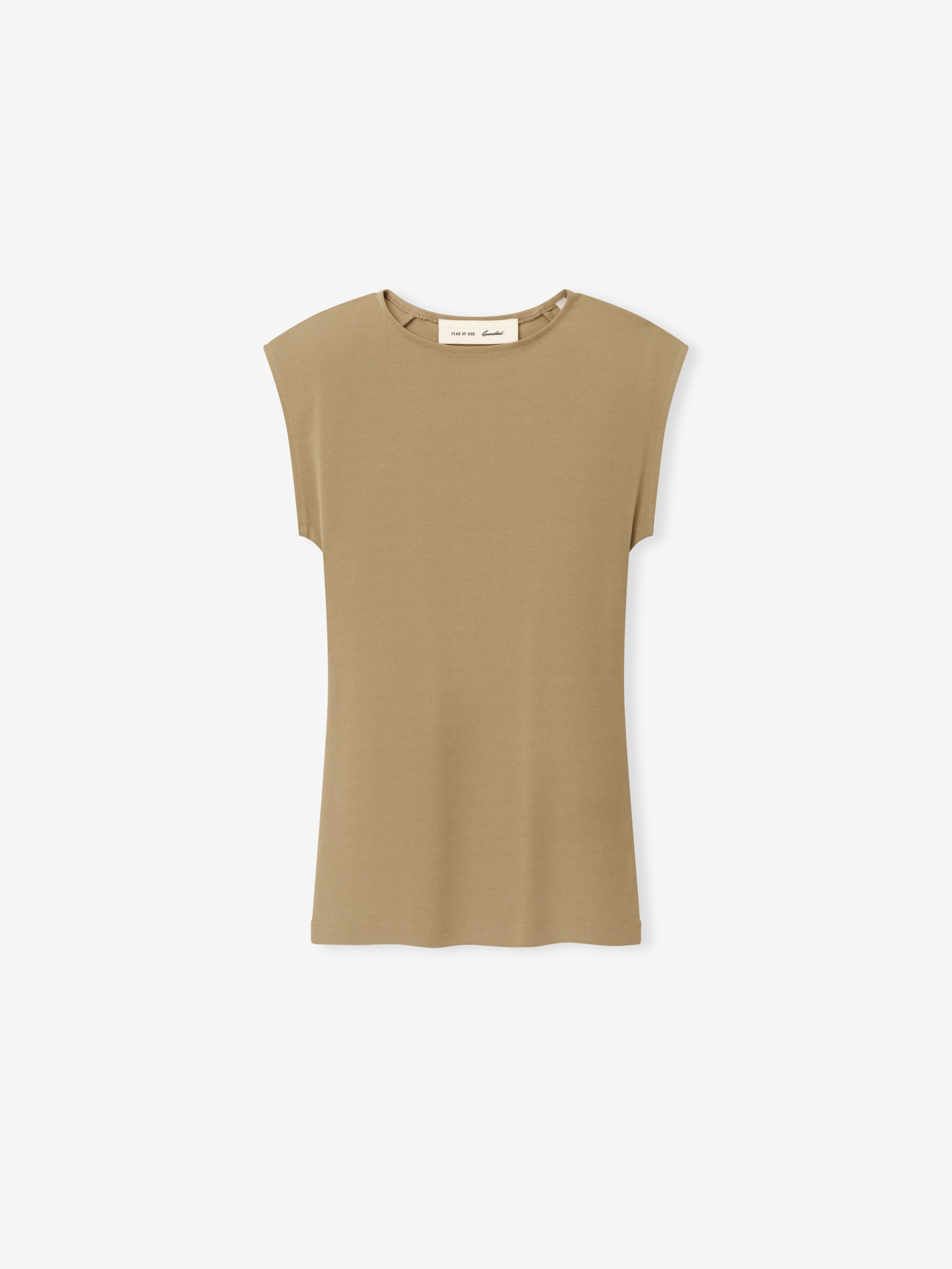 Womens Soft Rib Fitted Tank