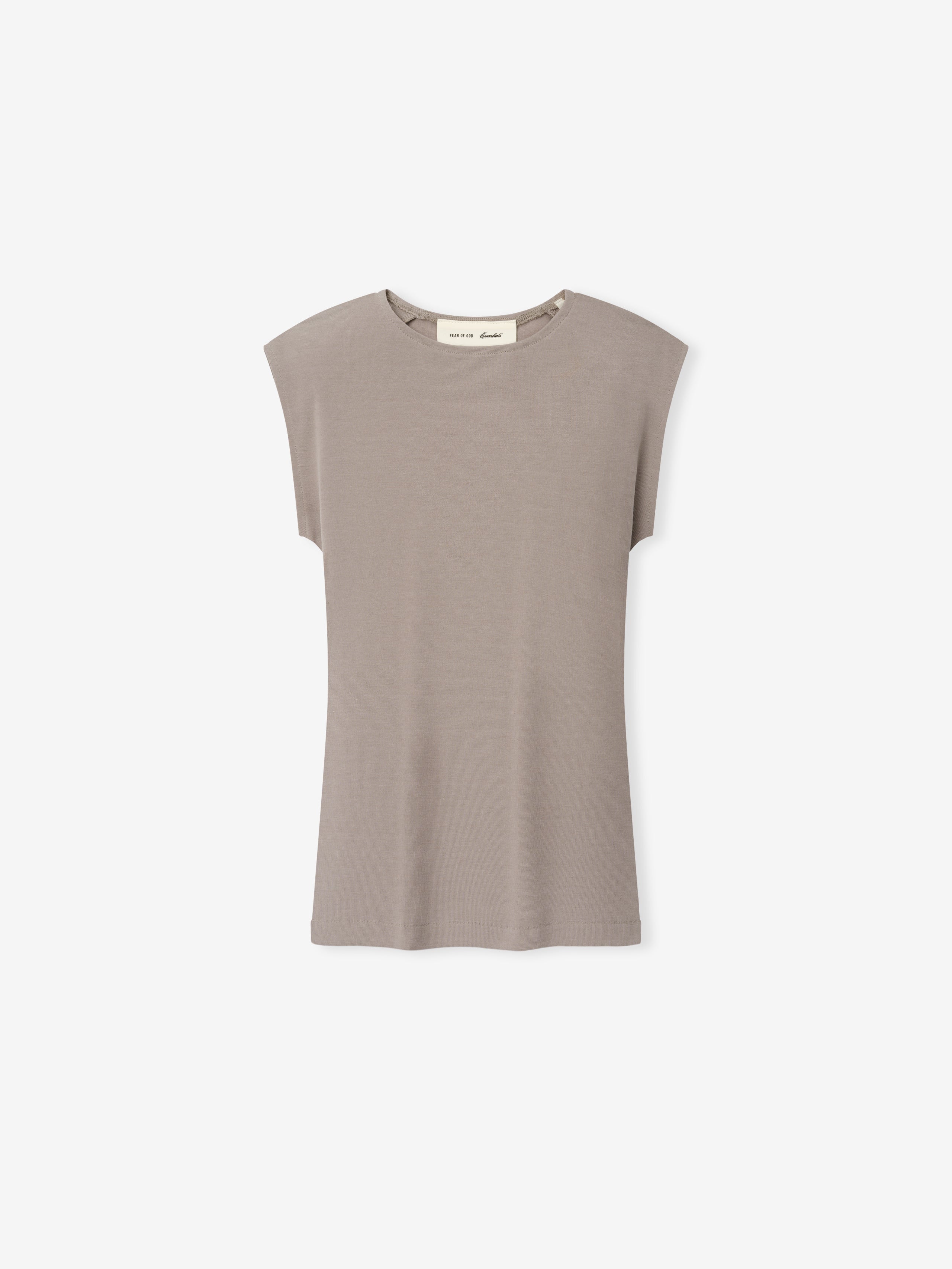 Womens Soft Rib Fitted Tank
