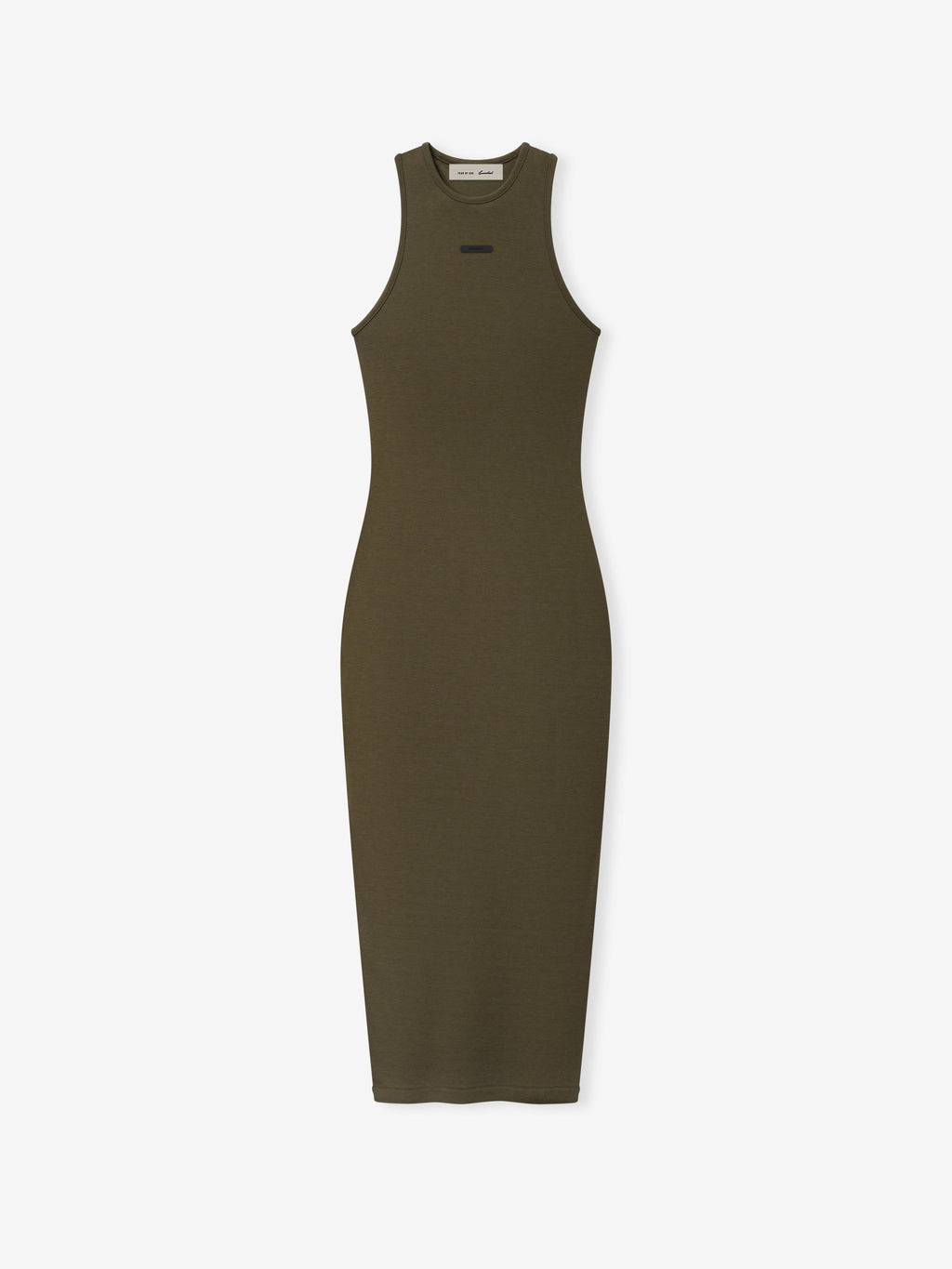 Womens Soft Rib Racerback Dress