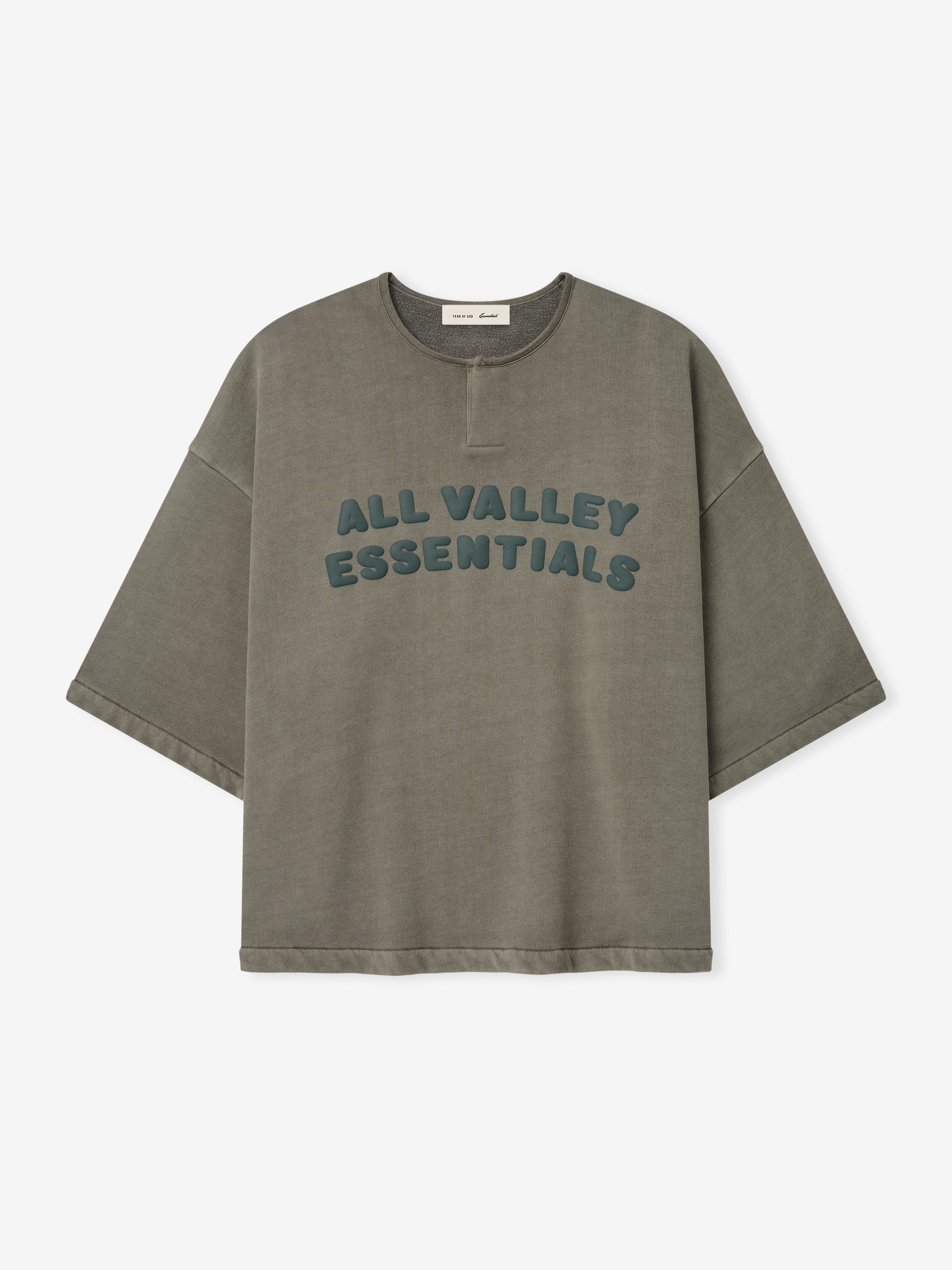 3/4 Henley Sweatshirt