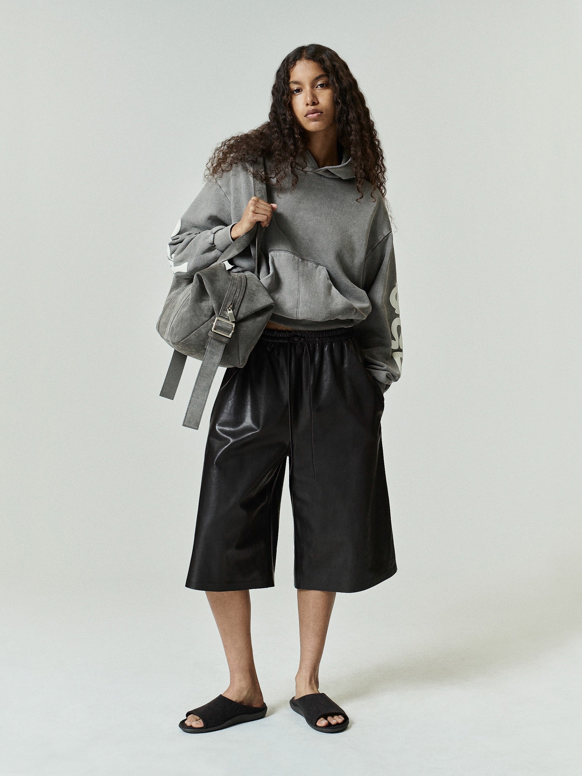 Womens 90s Fleece Hoodie Classic Fit