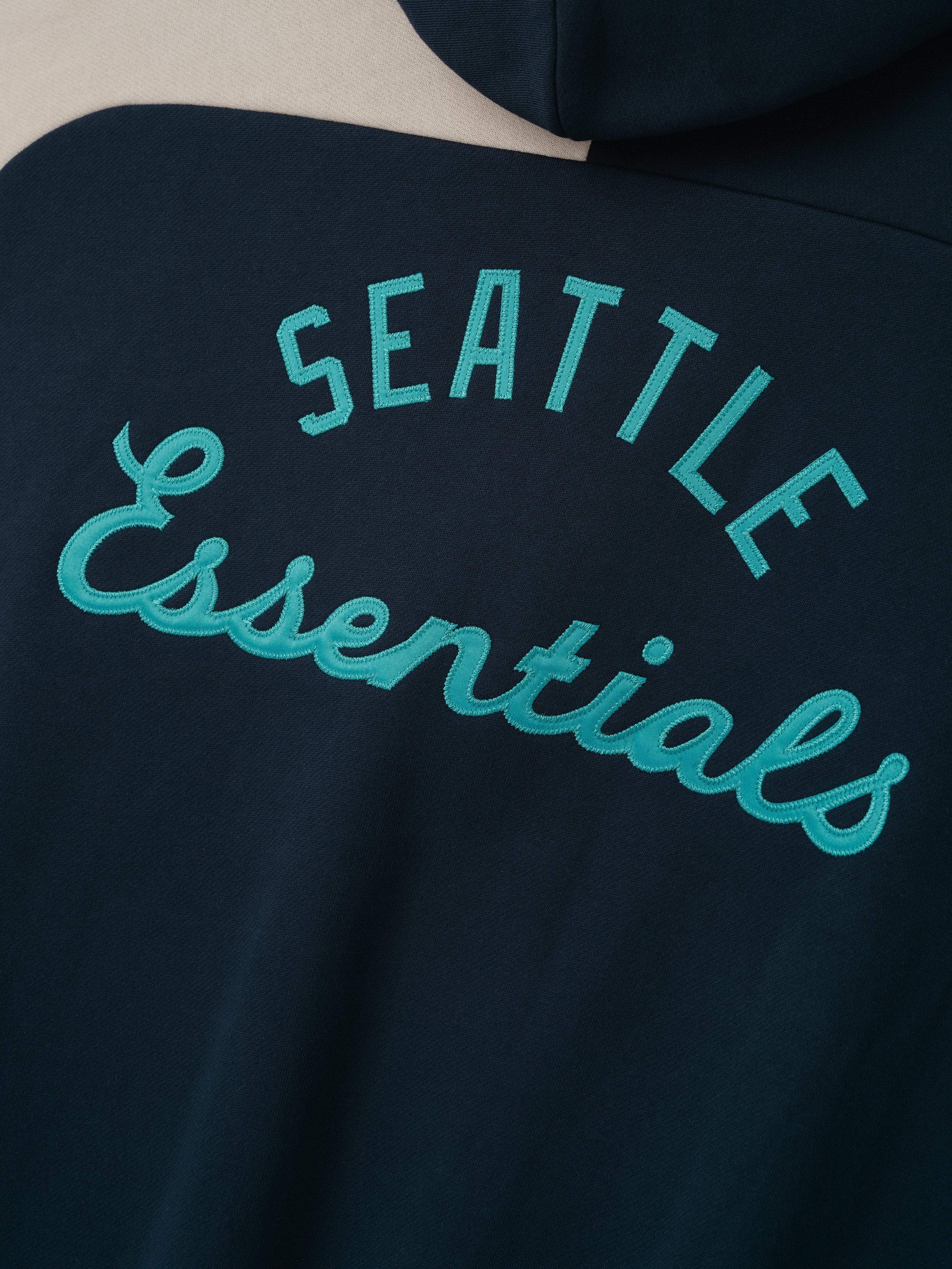 Mariners Raglan Half Zip Sport Hoodie