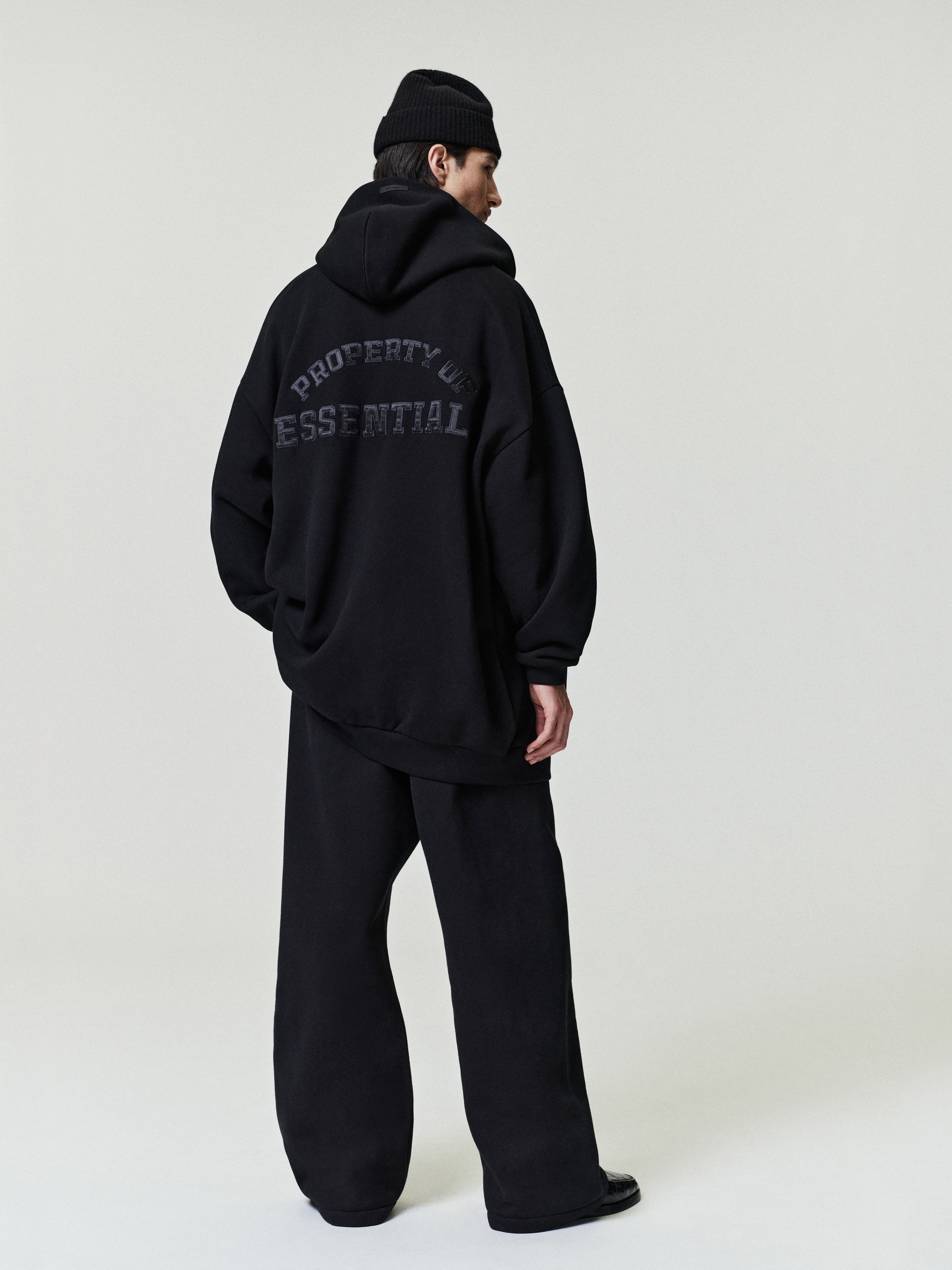 Cotton Canvas Pleat Front Pant