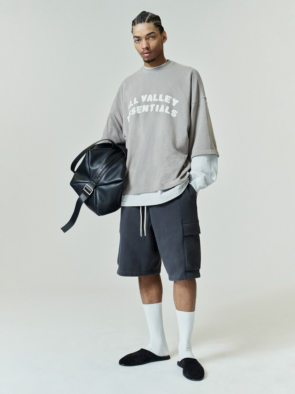 Fleece Cargo Basketball Short